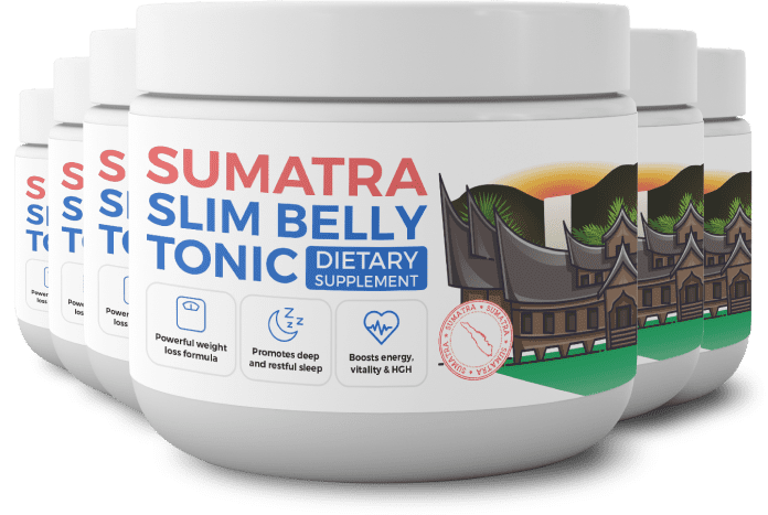 sumatra slim belly tonic 6 bottles